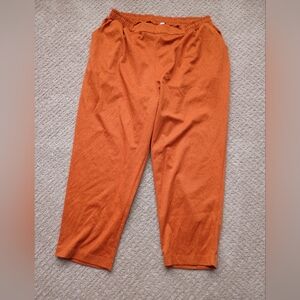 Lularoe Lena Work Leisure Orange Pants